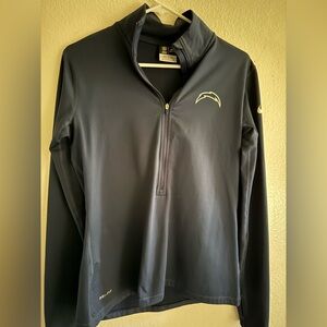 NFL Nike Women’s Blue Quarter-Zip Performance Jacket